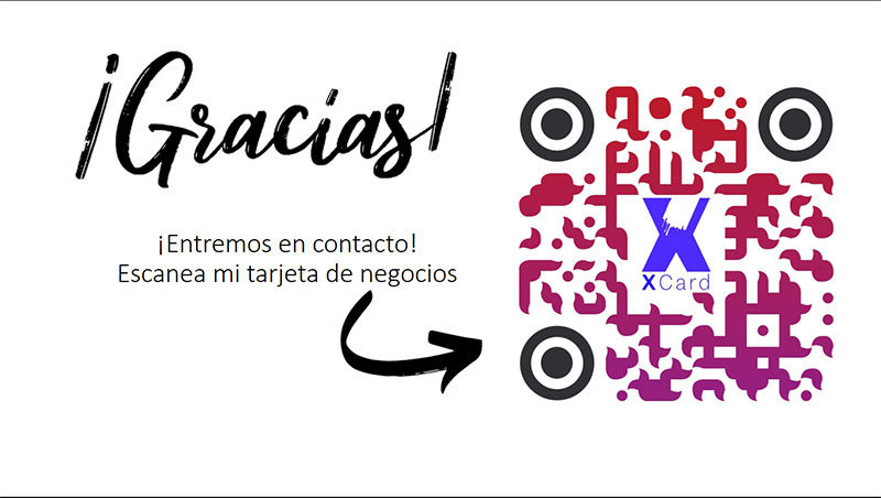 Tarjeta de presentacion digital